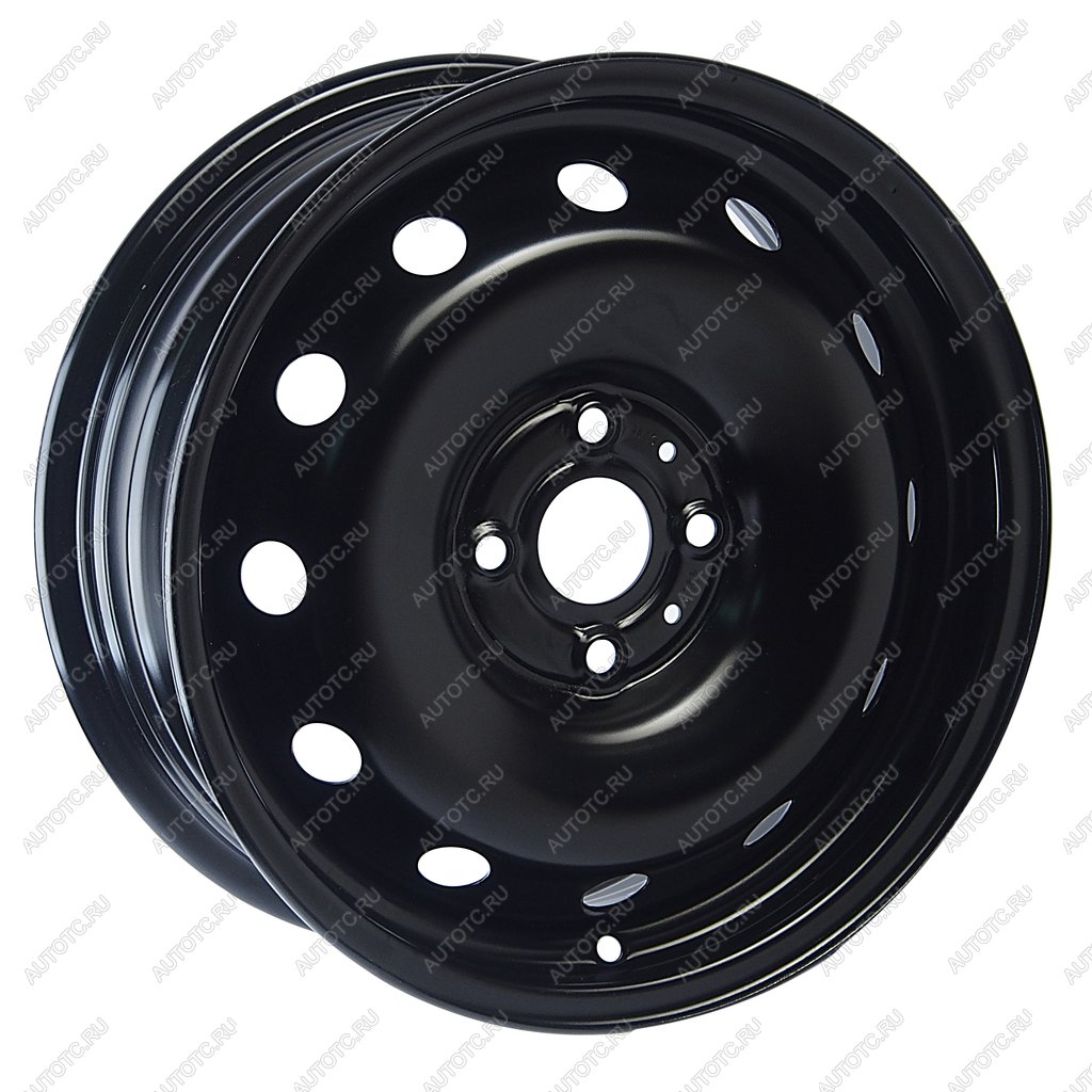 3 099 р. Диск колесный HYUNDAI Solaris KIA Rio (11-) R15 черный ASTERRO magnetto 15003 4х100 et46 d-54,1  с доставкой в г. Вологда