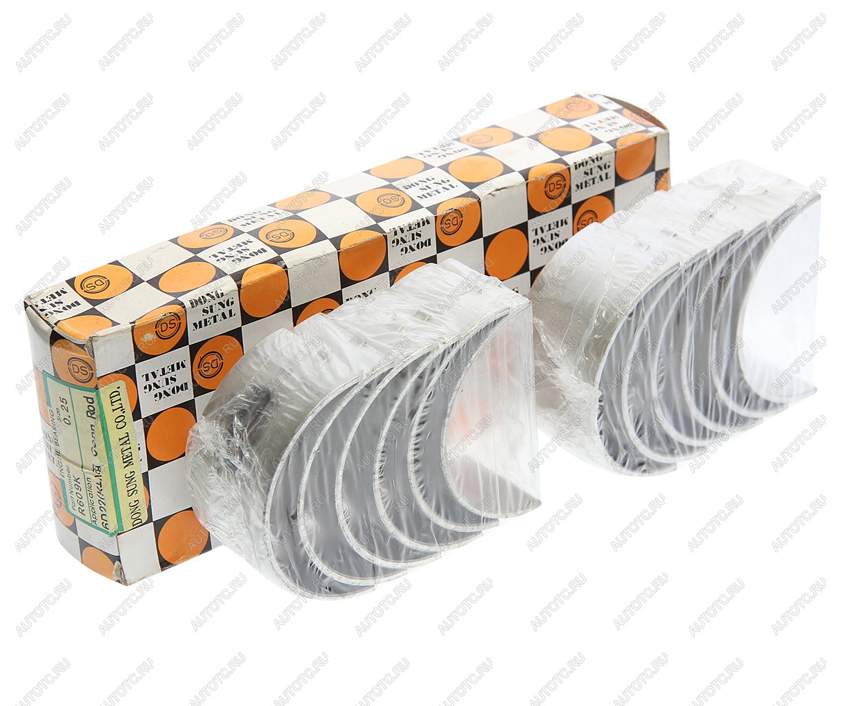 5 449 р. Вкладыши HYUNDAI HD160,170,260,270,450 дв.D6ABDDACAV шатунные d+0.25 комплект (12шт.) DS DS 23060-83910  с доставкой в г. Вологда