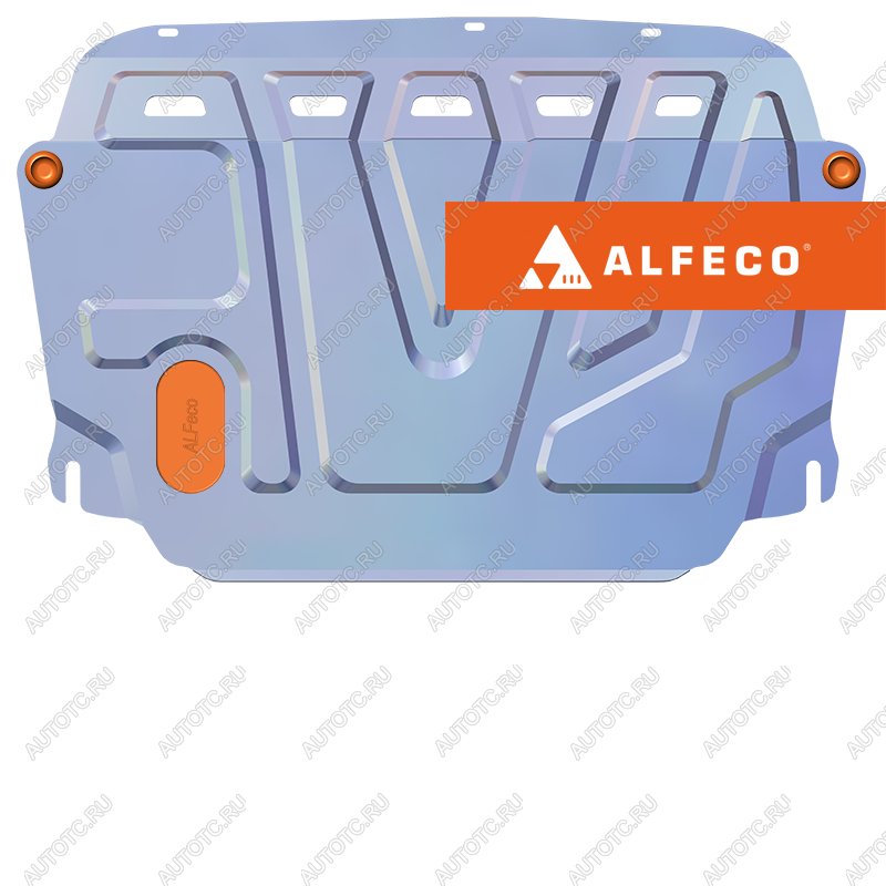 10 199 р. Защита картера и кпп V-all ALFECO KIA Cerato 2 TD седан (2008-2013) (алюминий 4 мм)  с доставкой в г. Вологда