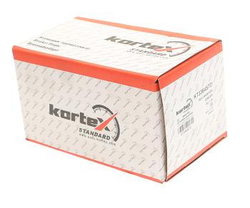 1 759 р. Комплект передних колодок дисковых тормозов (4 шт.) KORTEX Mitsubishi Pajero 4 V80 дорестайлинг (2006-2011)  с доставкой в г. Вологда. Увеличить фотографию 2