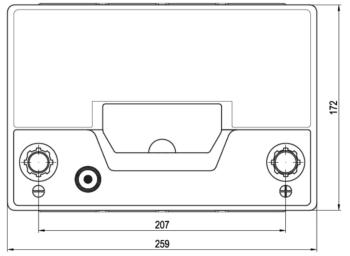 13 549 р. Аккумулятор VOLTHOR EFB 70Ач обратная полярность VOLTHOR 6ст70(0) 57029 d26  с доставкой в г. Вологда. Увеличить фотографию 4