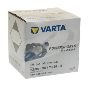4 199 р. Аккумулятор VARTA MOTO FP + электролит 9А/ч VARTA 6ст9 12n9-3b(yb9l-b) VARTA 6ст9 12n9-3b(yb9l-b)  с доставкой в г. Вологда. Увеличить фотографию 3