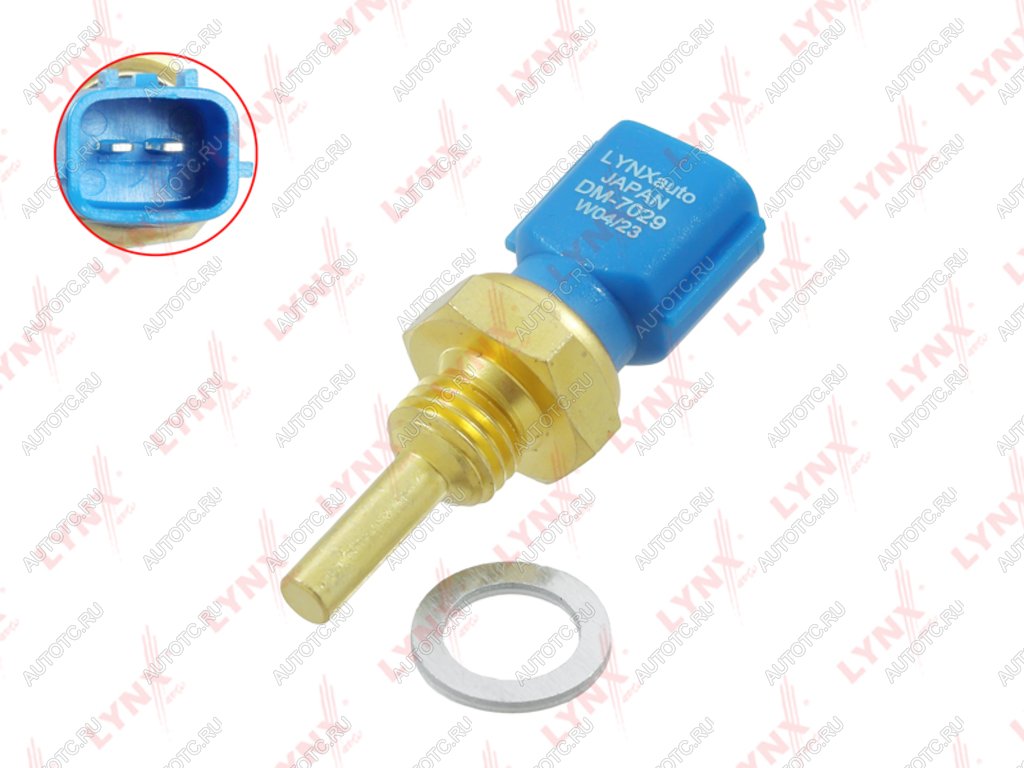 589 р. Датчик температуры NISSAN Almera (00-11) охлаждающей жидкости LYNX LYNX dm7029 LYNX dm7029  с доставкой в г. Вологда