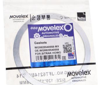 217 р. Прокладка SITRAK HOWO горного тормоза MOVELEX MOVELEX wg9925540558-mx MOVELEX wg9925540558-mx  с доставкой в г. Вологда. Увеличить фотографию 4