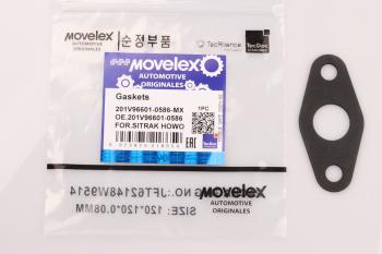 37 р. Прокладка SITRAK HOWO дв.MC11.40-50 трубки турбокомпрессора MOVELEX MOVELEX 201v966010586-mx MOVELEX 201v966010586-mx  с доставкой в г. Вологда. Увеличить фотографию 2