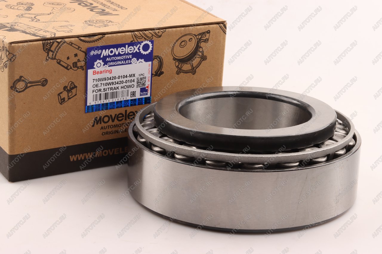 3 589 р. Подшипник ступицы SITRAK HOWO задней внутренний MOVELEX MOVELEX 710w934200104-mx MOVELEX 710w934200104-mx  с доставкой в г. Вологда