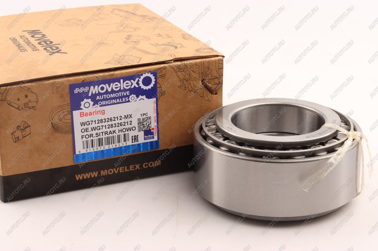 1 499 р. Подшипник SITRAK HOWO хвостовика редуктора среднего моста MOVELEX MOVELEX wg7128326212-mx MOVELEX wg7128326212-mx  с доставкой в г. Вологда