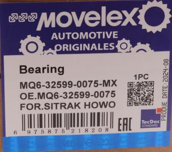 1 149 р. Подшипник SITRAK HOWO роликовый цилиндрический MOVELEX MOVELEX mq6325990075-mx MOVELEX mq6325990075-mx  с доставкой в г. Вологда. Увеличить фотографию 4