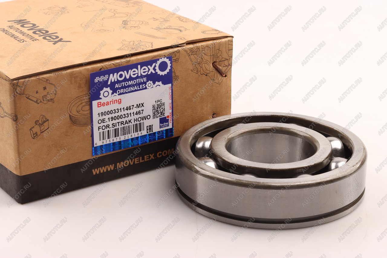 869 р. Подшипник SITRAK HOWO кулака поворотного MOVELEX MOVELEX 190003311467-mx MOVELEX 190003311467-mx  с доставкой в г. Вологда