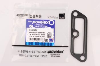 64 р. Прокладка SITRAK HOWO корпуса термостата MOVELEX MOVELEX 080v069040044-mx MOVELEX 080v069040044-mx  с доставкой в г. Вологда. Увеличить фотографию 1