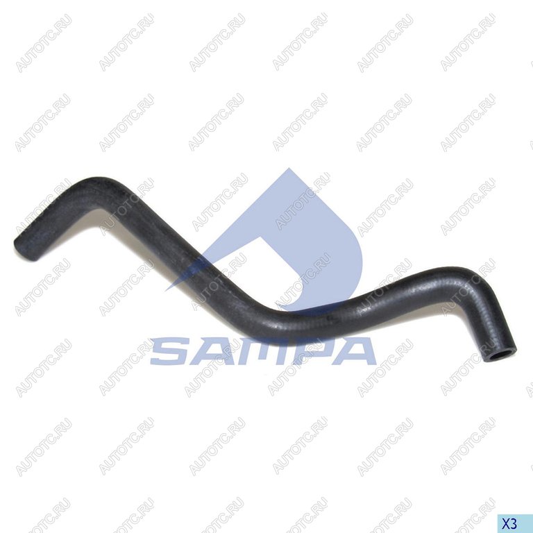 439 р. Шланг MAN радиатора SAMPA SAMPA 021.131 SAMPA 021.131  с доставкой в г. Вологда