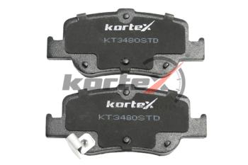 1 099 р. Комплект задних колодок дисковых тормозов (4шт.) KORTEX Toyota Auris E150 хэтчбэк 5 дв. дорестайлинг (2006-2010)  с доставкой в г. Вологда. Увеличить фотографию 3