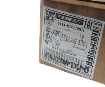 11 449 р. ШРУС внутренний TOYOTA Camry (11-) правый FEBEST FEBEST 0111-mcv30rh FEBEST 0111-mcv30rh  с доставкой в г. Вологда. Увеличить фотографию 4