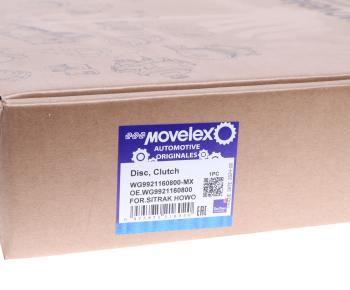 14 449 р. Диск сцепления SITRAK HOWO SITRAK (430х52.5мм) MOVELEX MOVELEX wg9921160800-mx MOVELEX wg9921160800-mx  с доставкой в г. Вологда. Увеличить фотографию 6
