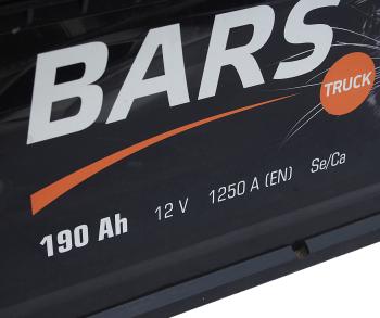 20 749 р. Аккумулятор BARS 190Ач под конус BARS 6ст190(4)  с доставкой в г. Вологда. Увеличить фотографию 2
