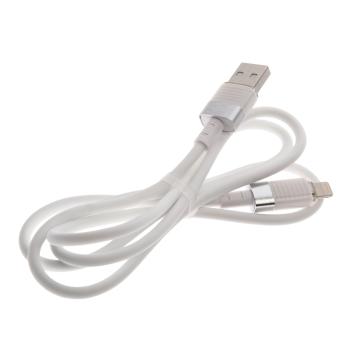 389 р. Кабель USB Type C 1м белый XO XO nb282 white  с доставкой в г. Вологда. Увеличить фотографию 2