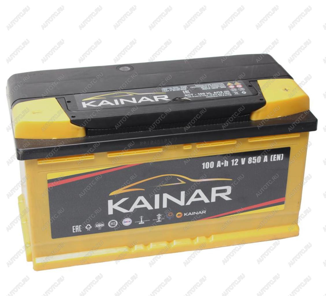 11 999 р. Аккумулятор KAINAR 100Ач обратная полярность KAINAR 6ст100(0)  с доставкой в г. Вологда