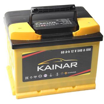 Аккумулятор KAINAR 60Ач обратная полярность, низкий KAINAR 6ст60(0)