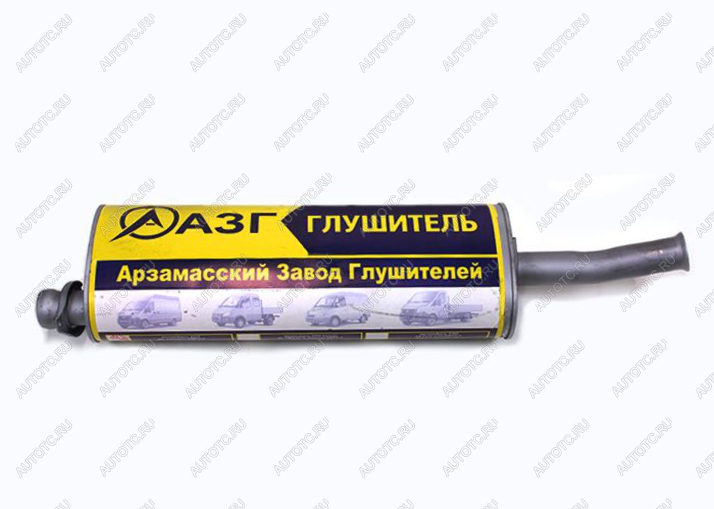 5 399 р. Глушитель ГАЗ-2217,27527 дв.Крайслер,УМЗ-4216 ЕВРО-3 АЗГ АЗГ 27527-1201008  с доставкой в г. Вологда