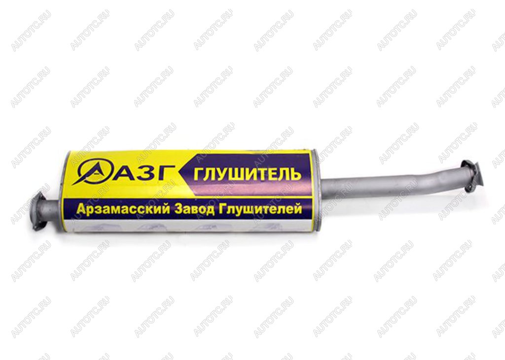 5 349 р. Глушитель ГАЗ-3302,3221 дв.CUMMINS 2.8,УМЗ-4216 ЕВРО-4 выход боковой усиленный АЗГ АЗГ 3221-1201008-50  с доставкой в г. Вологда