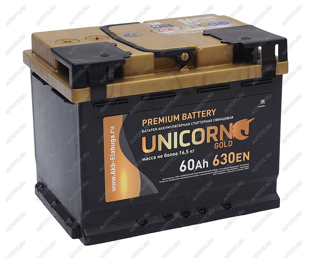 8 999 р. Аккумулятор UNICORN Red EFB 60Ач обратная полярность UNICORN 6ст60(0)  с доставкой в г. Вологда