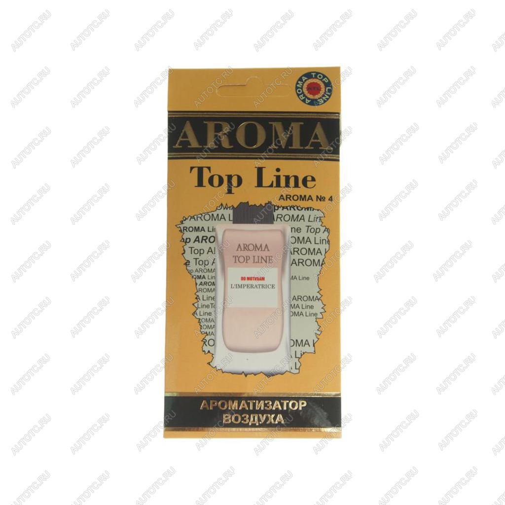209 р. Ароматизатор подвесной пластина (№4 D&G 3 Limperatrice) TOP LINE TOP LINE №4 d&g 3 limperatrice  с доставкой в г. Вологда