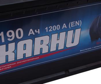 18 949 р. Аккумулятор KARHU 190Ач KARHU 6ст190(4)  с доставкой в г. Вологда. Увеличить фотографию 2
