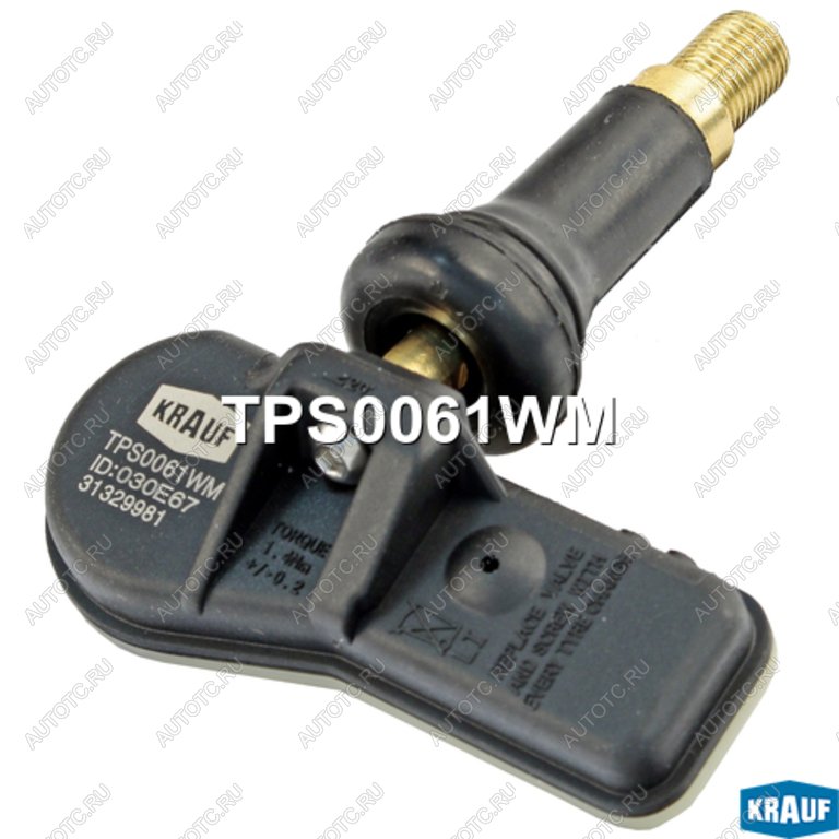 1 399 р. Датчик давления в шине KIA Stinger KRAUF KRAUF tps0061wm  с доставкой в г. Вологда