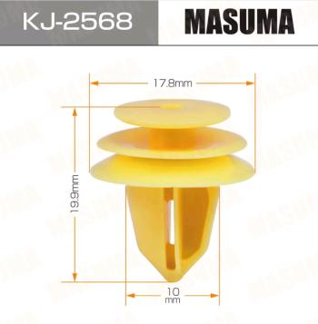 16 р. Клипса NISSAN INFINITI MASUMA MASUMA kj-2568  с доставкой в г. Вологда. Увеличить фотографию 1