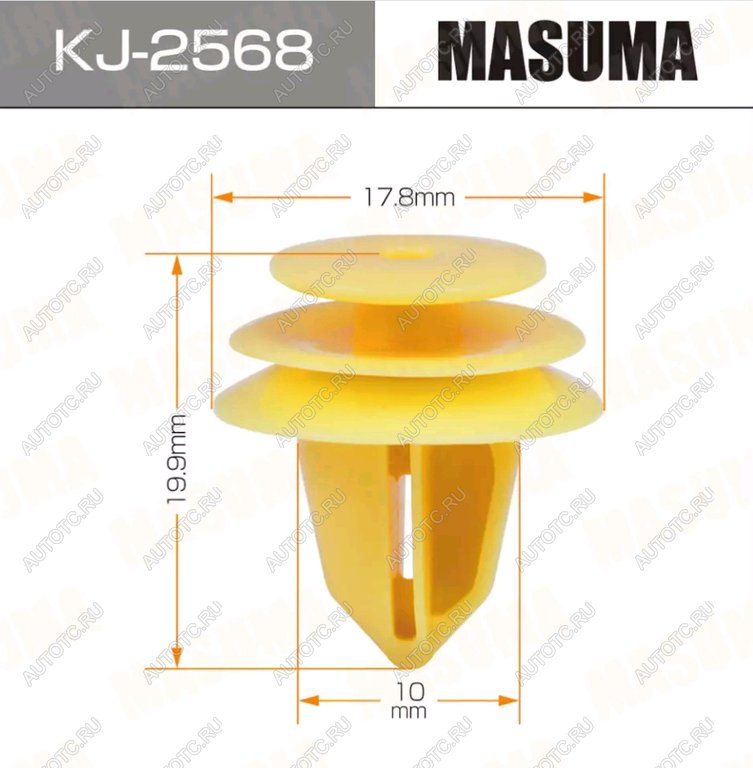 16 р. Клипса NISSAN INFINITI MASUMA MASUMA kj-2568  с доставкой в г. Вологда