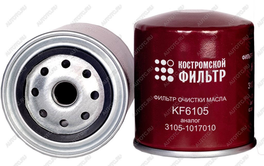 419 р. Фильтр масляный ГАЗ-3110,3302 (дв.ЗМЗ-406) Специалист КОСТРОМСКОЙ ФИЛЬТР КП Автофильтр kf6105 sp  с доставкой в г. Вологда