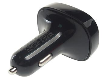 1 399 р. Устройство зарядное в прикуриватель с трансмиттером (bluetooth,hands free) черное XO XO bcc03 black  с доставкой в г. Вологда. Увеличить фотографию 2