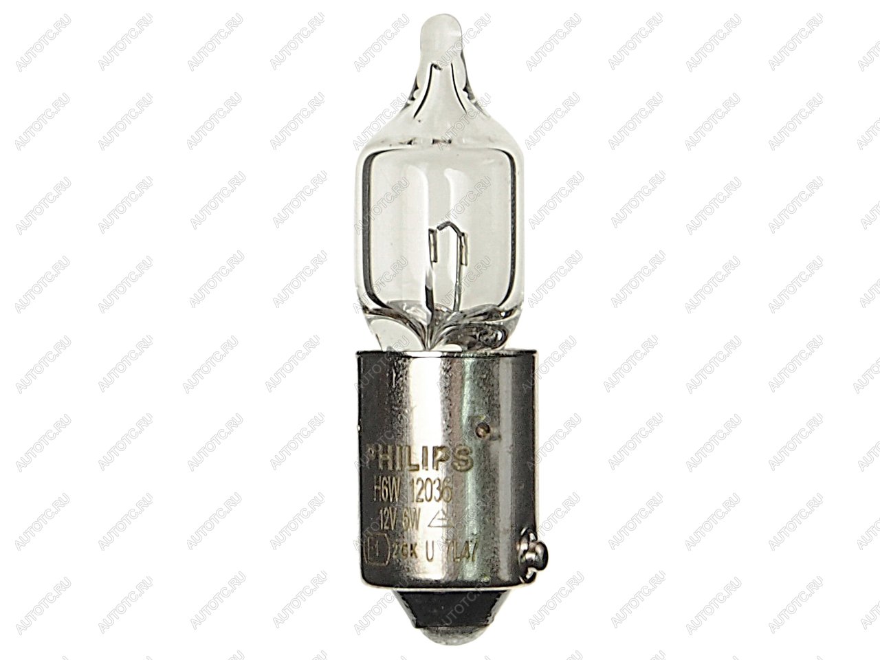 299 р. Лампа 12V H6W BAX9s PHILIPS PHILIPS 12036cp  с доставкой в г. Вологда