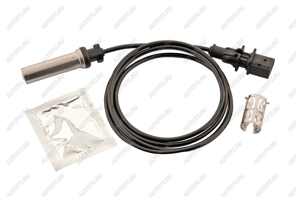 4 899 р. Датчик АБС MERCEDES Actros задний левый прямой L=1450мм (смазка и втулка) TE PARTS TE PARTS 10312397  с доставкой в г. Вологда