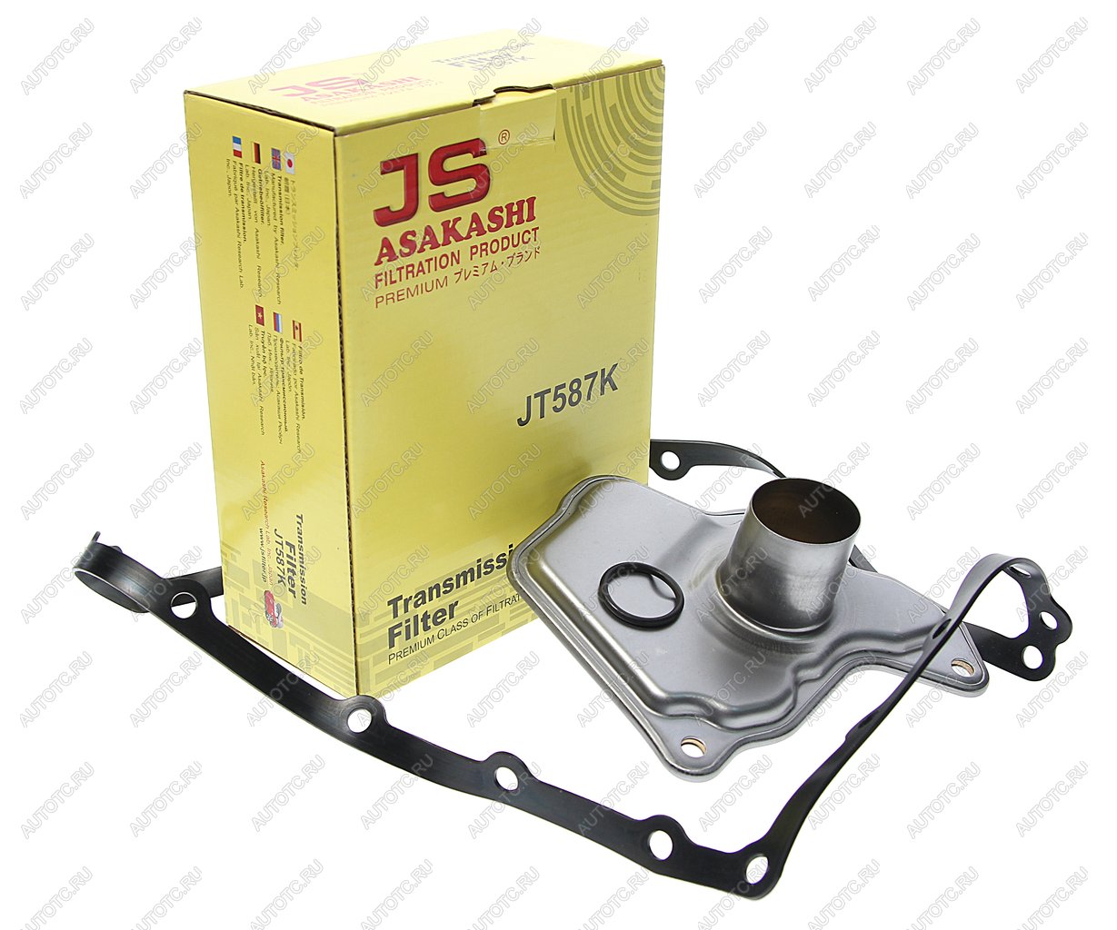 4 999 р. Фильтр масляный АКПП NISSAN Juke (11-) (с прокладкой) JS ASAKASHI JS ASAKASHI jt587k  с доставкой в г. Вологда
