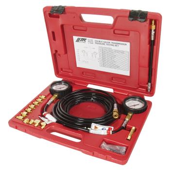 22 499 р. Тестер давления масла КПП с двумя манометрами в кейсе JTC JTC TOOLS CO., LTD jtc-4250  с доставкой в г. Вологда. Увеличить фотографию 1