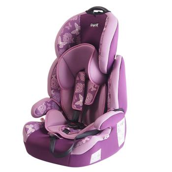 Автокресло детское 9-36кг (l-ll-lll) 1-12лет абстракция трансформер Isofix Старт Art SIGER SIGER kres2057