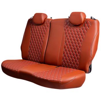 13 949 р. Комплект чехлов для сидений (ЦЗС Орегон) БАЙРОН ст БАЙРОН Lord Autofashion Лада Нива 4х4 2121 3 дв. дорестайлинг (1977-2019) (коричневый, вставка коричневая, строчка бежевая)  с доставкой в г. Вологда. Увеличить фотографию 4