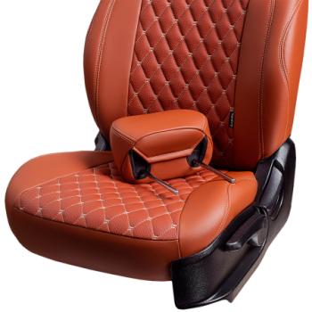 13 949 р. Комплект чехлов для сидений (ЦЗС Орегон) БАЙРОН ст БАЙРОН Lord Autofashion Лада Нива 4х4 2121 3 дв. дорестайлинг (1977-2019) (коричневый, вставка коричневая, строчка бежевая)  с доставкой в г. Вологда. Увеличить фотографию 6