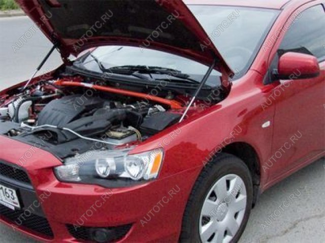 3 799 р. Растяжка передних стоек Mitsubishi Lancer X (2007-н.в.) ТехноМастер ТехноМастер 688245154  с доставкой в г. Вологда