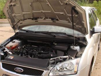 Упор капота ТехноМастер Ford Focus 2 хэтчбэк 3 дв. дорестайлинг (2004-2007)