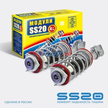 18 699 р. Стойки передние в сборе 2108 SS20 Стандарт с опорой Queen SS20 688248027  с доставкой в г. Вологда. Увеличить фотографию 1