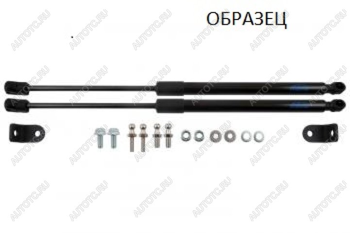 4 999 р. Упор капота ТехноМастер Nissan X-trail 1 T30 рестайлинг (2003-2007)  с доставкой в г. Вологда