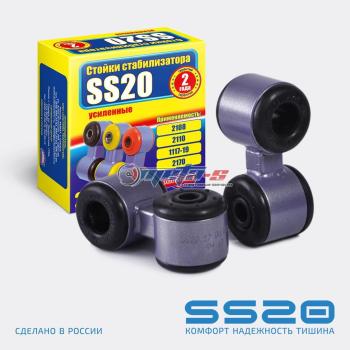 1 059 р. Стойки стабилизатора в сборе 1118 Калина, 2170 Приора SS20 SS20 688248039  с доставкой в г. Вологда. Увеличить фотографию 1