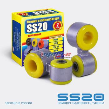 1 799 р. Стойки стабилизатора в сборе 2190 Гранта SS20 (ПУ) SS20 688248048  с доставкой в г. Вологда. Увеличить фотографию 1