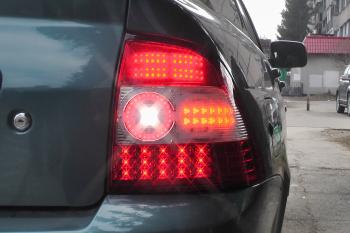 4 999 р. Фонари задние Lada Priora Flash Элекомм 688247369  с доставкой в г. Вологда. Увеличить фотографию 1
