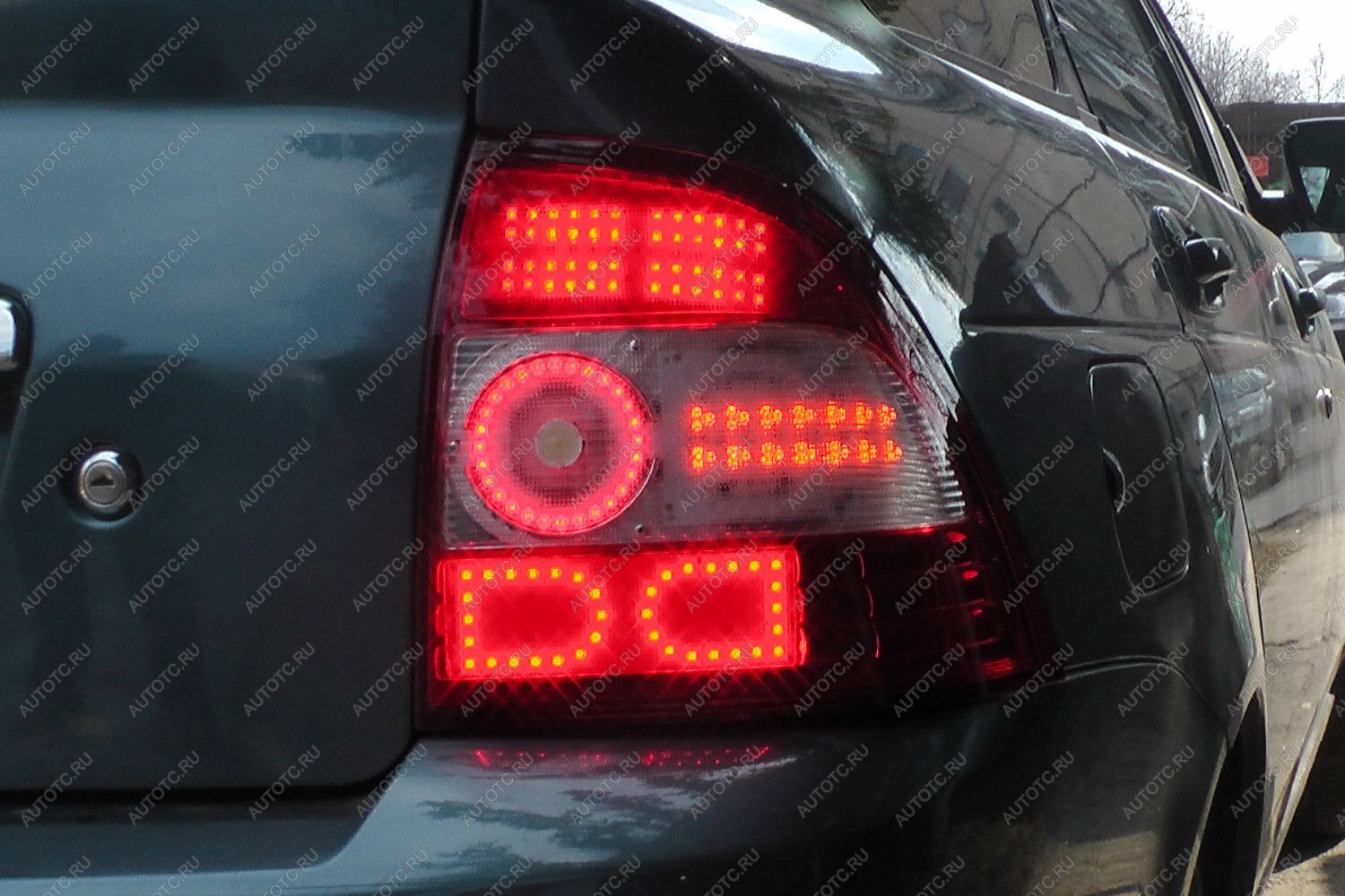 4 999 р. Фонари задние Lada Priora Flash-2 Элекомм 688247370  с доставкой в г. Вологда