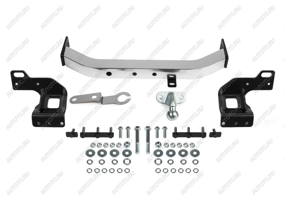 16 399 р. Фаркоп (фланцевое крепление шара)(с нержавеющей накладкой) Atlas Mitsubishi Pajero Sport QF рестайлинг (2019-2022) (стальной с порошковым покрытием, шар F (C, F30)) с доставкой в г. Вологда Увеличить фотографию 1 16 399 р. Фаркоп (фланцевое крепление шара)(с нержавеющей накладкой) Atlas Mitsubishi Pajero Sport QF рестайлинг (2019-2022) (стальной с порошковым покрытием, шар F (C, F30)) с доставкой в г. Вологда