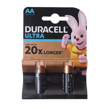 Батарейка AA LR6 1.5V блистер 2шт. (цена за 1шт.) Alkaline Ultra Power DURACELL DURACELL lr6u-2bl