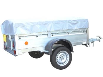 73 999 р. Прицеп легковой 858020 Фаворит (2000х1300х350) оцинкованный ПРОГРЕСС ООО 858020-ц-2,0х1,3  с доставкой в г. Вологда. Увеличить фотографию 2